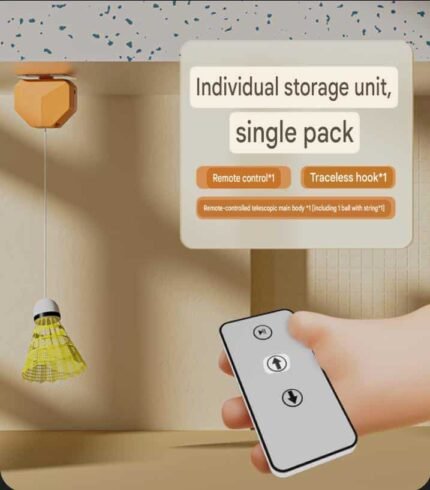 Self Training Badminton Machine Kit for professional and Children-3 Cork